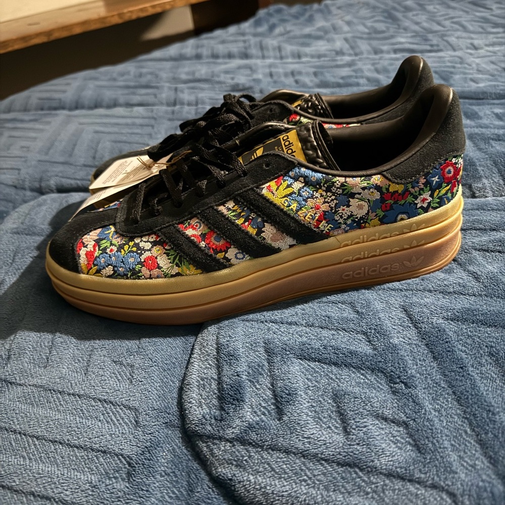 Adidas Multicolor Floral Platform Shoes